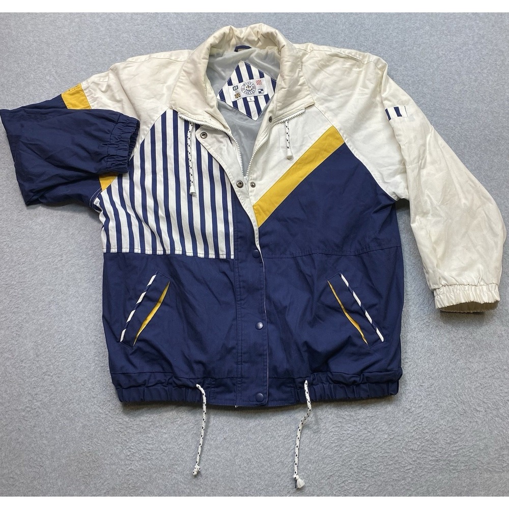 Vintage 90's Misty Valley Sport Woman's Windbreaker Jacket‎ Size L